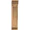 Ekena Millwork Thorton Traditional Smooth Bracket w/ Offset Brace, Western Red Cedar, 5 1/2"W x 14"D x 26"H BKT0604X14X26THR01SWR - alternate 2